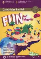 Fun for Movers Student's Book + Online Activities + Audio + Home Fun Booklet 4. Autor: Robinson Anne, Saxby Karen. SmakLiter.pl Okładka książki Fun for Movers Student's Book + Online Activities + Audio + Home Fun Booklet 4