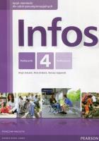 Infos 4. Podręcznik. Autor: Sekulski Birgit, Nina Drabich, Gajownik Tomasz. SmakLiter.pl Okładka książki Infos 4. Podręcznik