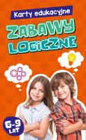 Karty edukacyjne. Zabawy logiczne 6-9 lat. Autor: Krzysztof Minge, Natalia Minge. SmakLiter.pl Okładka książki Karty edukacyjne. Zabawy logiczne 6-9 lat