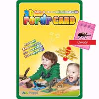 Karty Popup 3D owady. Wydawca: Wydawnictwo Kartograficzne. SmakLiter.pl Opakowanie Karty Popup 3D owady