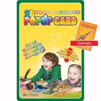 Karty Popup 3D zwierzęta. Wydawca: Wydawnictwo Kartograficzne. SmakLiter.pl Opakowanie Karty Popup 3D zwierzęta