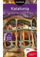 Okładka książki Katalonia Barcelona Costa Brava i Costa Dorada Travelbook