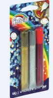 Klej brokatowy 3 kolory x 13ml FIORELLO. Wydawca: Fiorello. SmakLiter.pl Opakowanie Klej brokatowy 3 kolory x 13ml FIORELLO