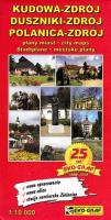Kudowa-Zdrój, Duszniki-Zdrój, Polanica-Zdrój, 1:10 000. Autor: Opracowanie zbiorowe. SmakLiter.pl Okładka książki Kudowa-Zdrój, Duszniki-Zdrój, Polanica-Zdrój, 1:10 000