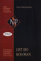 Okładka książki List do Kolosan