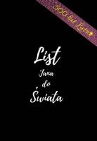 Okładka książki List Jana do Świata