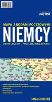 Opakowanie Mapa Niemiec kodów pocztowych 1:1 000 000