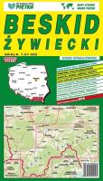 Opakowanie Mapa składana Beskidu Żywieckiego 1: 61 000