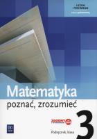 Matematyka LO KL 3. Podręcznik. Zakres podstawowy. Poznać, zrozumieć (2017). Autor: 136307 Alina Przychoda, Strawa Monika, Łaszczyk Zygmunt. SmakLiter.pl Okładka książki Matematyka LO KL 3. Podręcznik. Zakres podstawowy. Poznać, zrozumieć (2017)