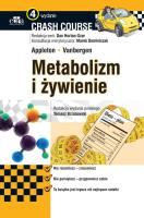 Okładka książki Metabolizm i żywienie Crash Course