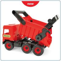 Middle Truck Wywrotka czerwona w kartonie. Wydawca: Wader. SmakLiter.pl Opakowanie Middle Truck Wywrotka czerwona w kartonie