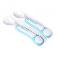 Okładka książki Mój pierwszy zestaw łyżka i widelec Błękitny