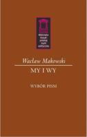 My i Wy. Autor: Wacław Makowski. SmakLiter.pl Okładka książki My i Wy