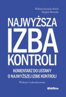 Najwyższa Izba Kontroli. Autor: Jarzęcka-Siwik Elżbieta, Skwarka Bogdan. SmakLiter.pl Okładka książki Najwyższa Izba Kontroli