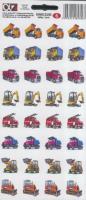 Opakowanie Naklejki Alfika i Zetki 6 Samochody budowlane