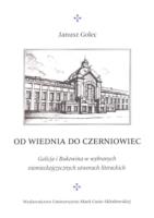 Od Wiednia do Czerniowiec. Autor: Golec Janusz. SmakLiter.pl Okładka książki Od Wiednia do Czerniowiec