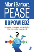 Odpowiedź. Autor: Allan Pease, Barbara Pease, Agnieszka Horzowska. SmakLiter.pl Okładka książki Odpowiedź