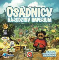 Osadnicy: Narodziny imperium. Autor: Trzewiczek Ignacy. SmakLiter.pl Okładka książki Osadnicy: Narodziny imperium