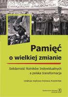 Okładka książki Pamięć o wielkiej zmianie
