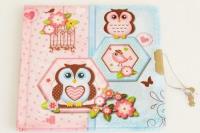 Pamiętnik zamykany 135x135 Sowa niebieski 358792. Wydawca: Starpak. SmakLiter.pl Opakowanie Pamiętnik zamykany 135x135 Sowa niebieski 358792