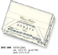 Opakowanie Papeteria box 10 kartek i 10 kopert BSC 404