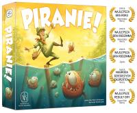 Piranie!. Autor: Schliemann Jens-Peter. SmakLiter.pl Okładka książki Piranie!