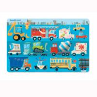 Opakowanie Podkładka miasto tętniące życiem