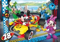 Opakowanie Puzzle Supercolor Mickey Roadster Race 104