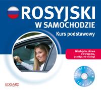 Rosyjski w samochodzie Kurs podstawowy. Autor: Volha Masliukova, Katerina Przybylska, Reczek Miłogost. SmakLiter.pl Okładka książki Rosyjski w samochodzie Kurs podstawowy