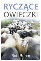 Ryczące owieczki. Autor: Briner Bob. SmakLiter.pl Okładka książki Ryczące owieczki