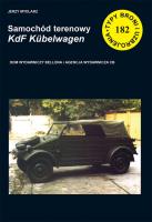 Samochód terenowy KdF Kubelwagen. Autor: Mydlarz Jerzy. SmakLiter.pl Okładka książki Samochód terenowy KdF Kubelwagen