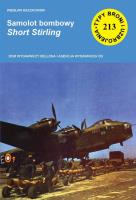 Samolot bombowy Short Stirling. Autor: Bączkowski Wiesław. SmakLiter.pl Okładka książki Samolot bombowy Short Stirling