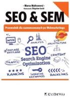 SEO & SEM. Autor: Maltraversi Marco. SmakLiter.pl Okładka książki SEO & SEM