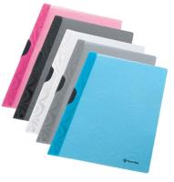 Skoroszyt A4 Tai-Chi z klipsem bocznym biały. Wydawca: Panta Plast. SmakLiter.pl Opakowanie Skoroszyt A4 Tai-Chi z klipsem bocznym biały