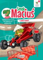 Smok Maciuś i wielki remont. Autor: Iwona Czarkowska. SmakLiter.pl Okładka książki Smok Maciuś i wielki remont