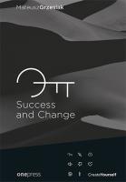 Success and Change. Autor: Mateusz Grzesiak. SmakLiter.pl Okładka książki Success and Change