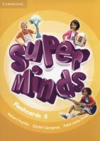 Super Minds Flashcards 5. Autor: Puchta Herbert, Gerngross Gunter, Lewis-Jones Peter. SmakLiter.pl Okładka książki Super Minds Flashcards 5