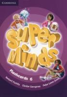 Super Minds Flashcards 6. Autor: Puchta Herbert, Gerngross Gunter, Lewis-Jones Peter. SmakLiter.pl Okładka książki Super Minds Flashcards 6