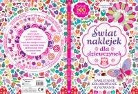 Okładka książki Świat naklejek dla dziewczynek