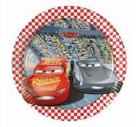 Opakowanie Talerzyki papierowe 'Auta 3', 20 cm, 8 sztuk
