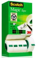 Opakowanie Taśma biurowa SCOTCH Magic (8-1933R14 TPR), matowa, 19mm, 33m, 12szt., 2 rolki GRATIS