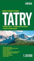 Opakowanie Tatry mapa turystyczna 1:30 000