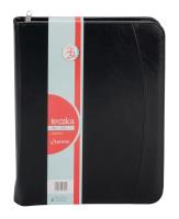 Opakowanie Teczka A4 709 czarna na suwak ANTRA