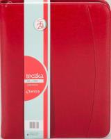 Opakowanie Teczka A4 709 czerwona na suwak ANTRA