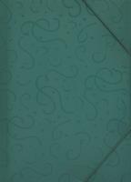 Opakowanie Teczka z gumką A5 plastikowa zielona