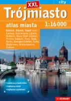 Okładka książki Trójmiasto plus 14 XXL atlas miasta