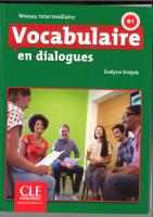 Okładka książki Vocabulaire en dialogues Niveau intermediaire + CD audio