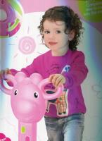 Opakowanie Wesoła hulajnoga żyrafa 4 koła 60cmx50cm różowa