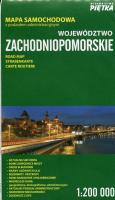 Województwo zachodniopomorskie mapa samochodowa z podziałem administracyjnym 1:200 00. Wydawca: Piętka. SmakLiter.pl Opakowanie Województwo zachodniopomorskie mapa samochodowa z podziałem administracyjnym 1:200 00
