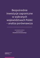 Opakowanie Bezpośrednie inwestycje zagraniczne w wybranych województwach Polski - analiza porównawcza